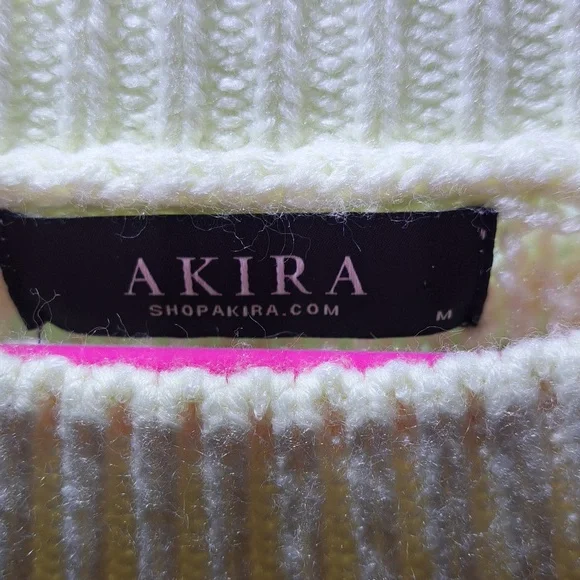 FREE SHIPPING AKIRA Totally FUN & S-E-X-Y SWEATER 😁 - Picture 2 of 4